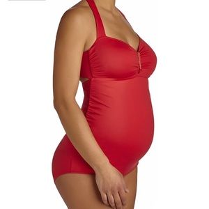 Pez D’Or Coral Maui Maternity Swimsuit